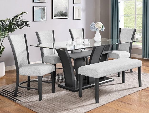 6P CAMELIA DOVE DINING GROUP