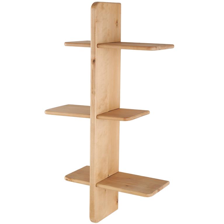 Wood Handmade 8 Shelf Room Wall Shelf