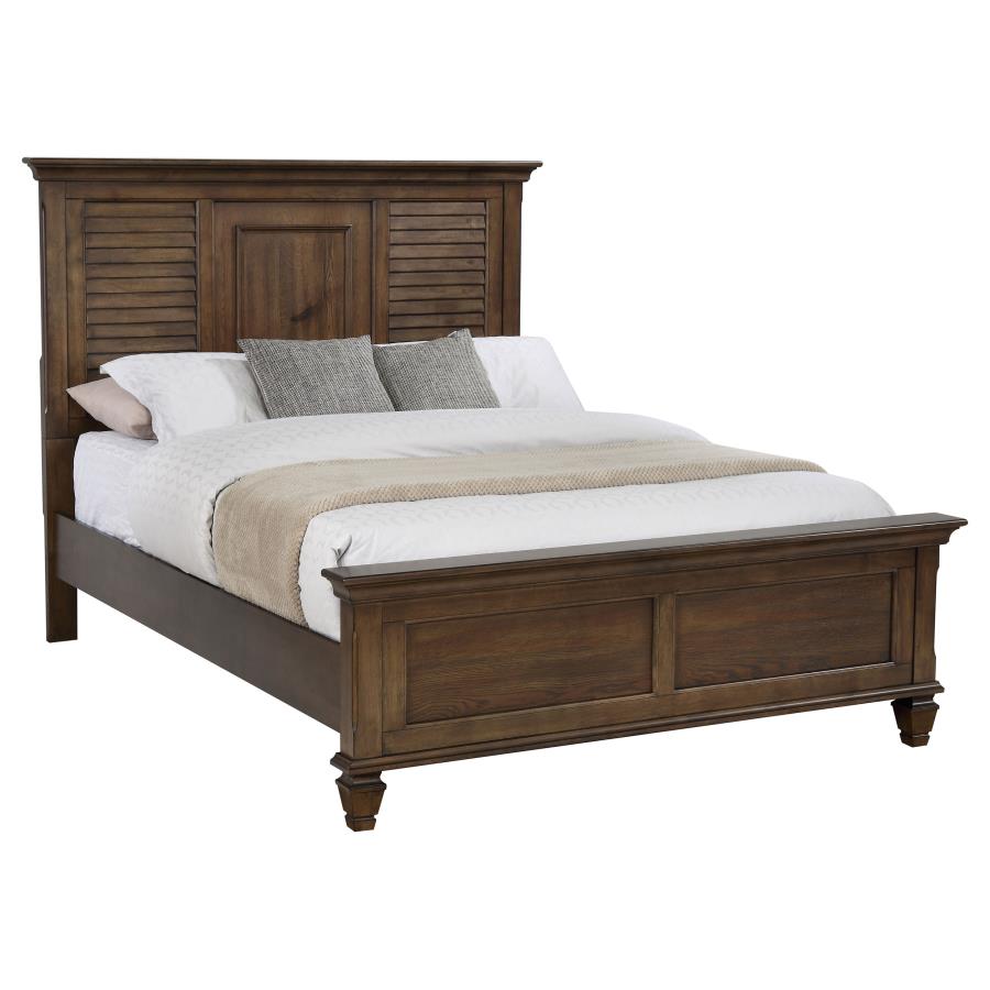 Franco Eastern Bedroom Set Burnished Oak
