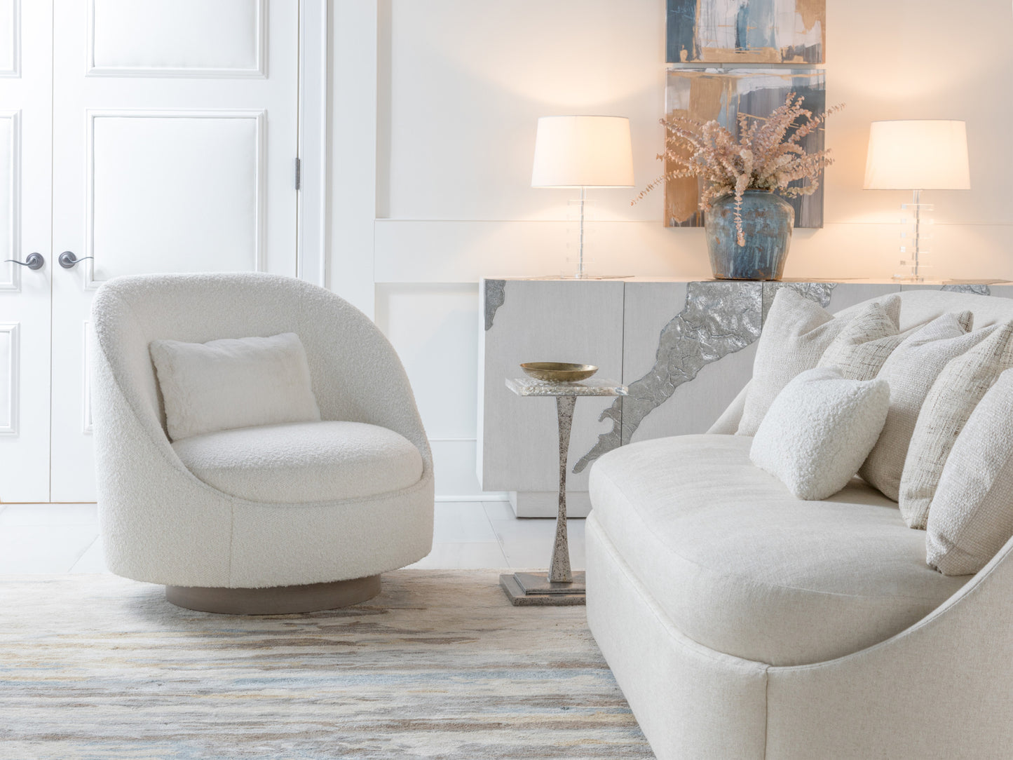 GENEVIEVE SWIVEL CHAIR