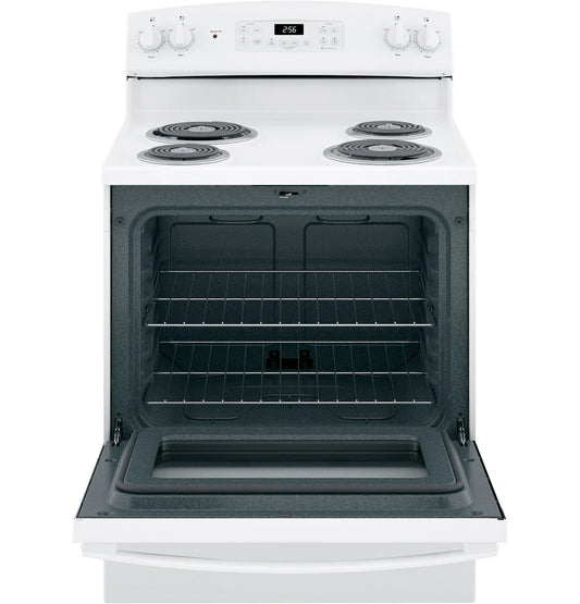 GE® 30" Free-Standing Self-Clean Electric Range