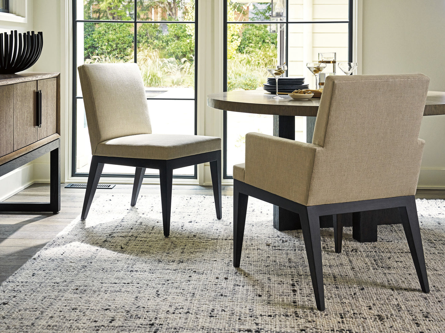 MURANO UPHOLSTERED ARM CHAIR