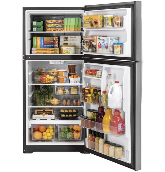 GE® 21.9 Cu. Ft. Top-Freezer Refrigerator