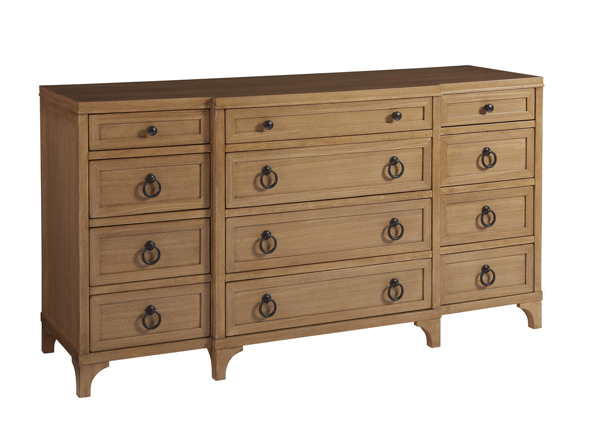 GARNET BREAKFRONT DRESSER