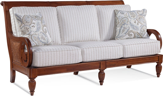 GRAND VIEW SOFA SET ( Havana Frame + Blue)