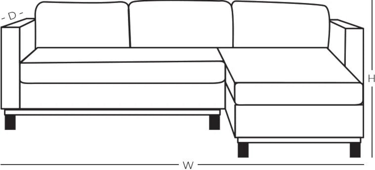 Easton 2-Piece Bumper Sleeper Sectional