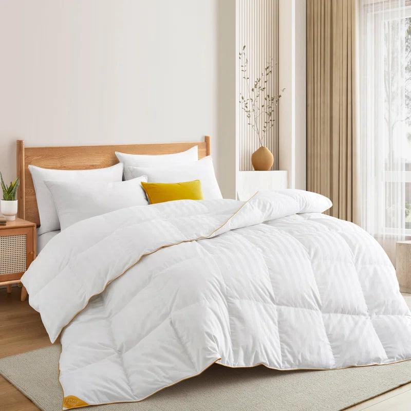 All Season Goose Down Hotel Quality Comforter/Duvet Insert