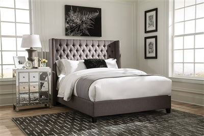 Grey Full Bed Frame