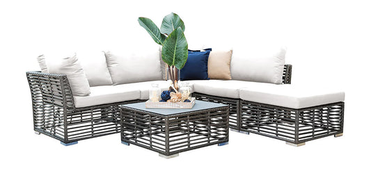 Graphite 6 PC Sectional Set