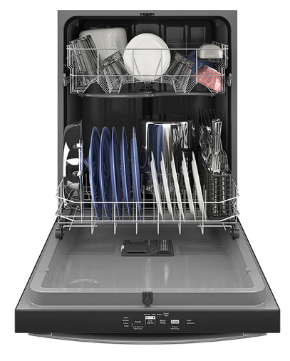 GE® Top Control with Plastic Interior Dishwasher with Sanitize Cycle & Dry Boost