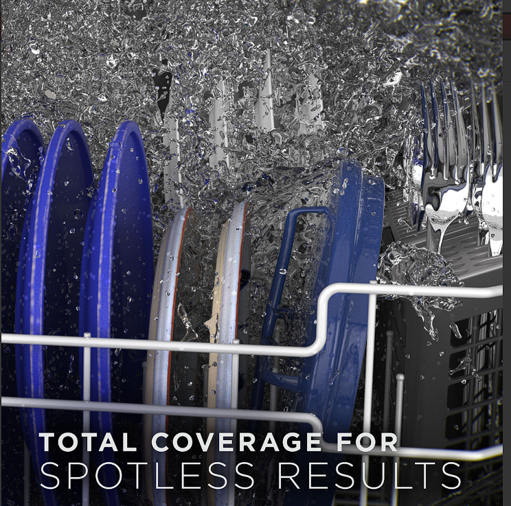 GE® Top Control with Plastic Interior Dishwasher with Sanitize Cycle & Dry Boost