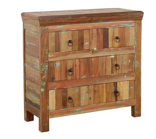 Harper 4-Drawer Accent Cabinet