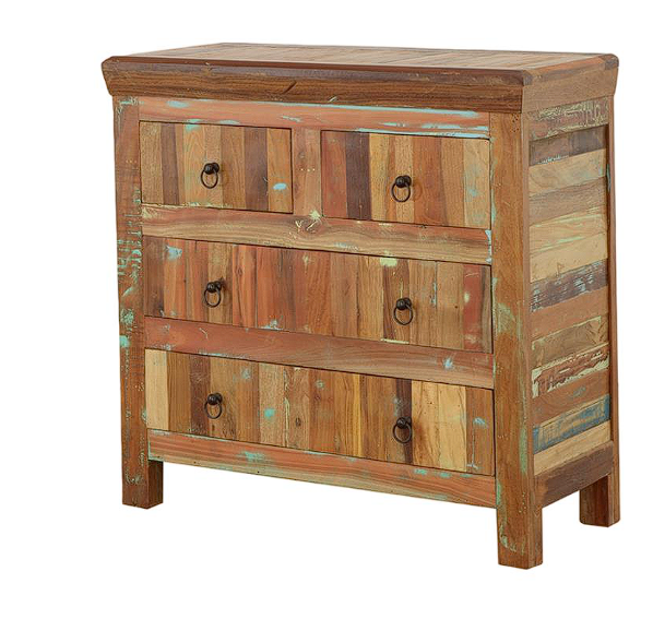 Harper 4-Drawer Accent Cabinet
