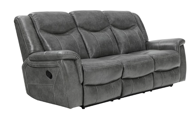 Conrad Upholstered Motion Sofa Cool Grey SOFA LOVE Seat