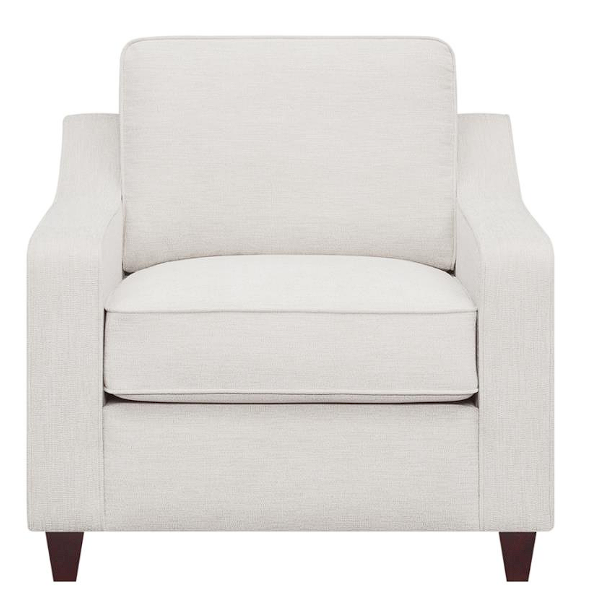 Christine Cushion Back Living Room Set Beige