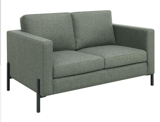 Tilly Upholstered Track Arms Sofa Set Sage