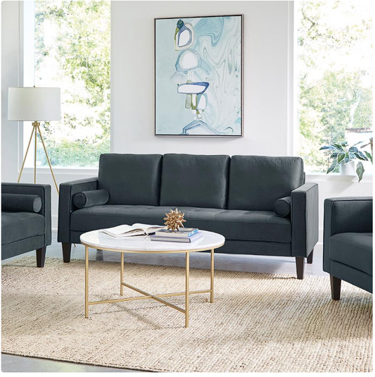 Upholstered Living Room Collection Dark Teal