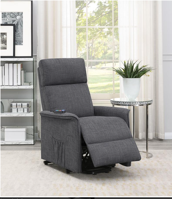 Herrera Power Lift Recliner With Wired Remote Beige