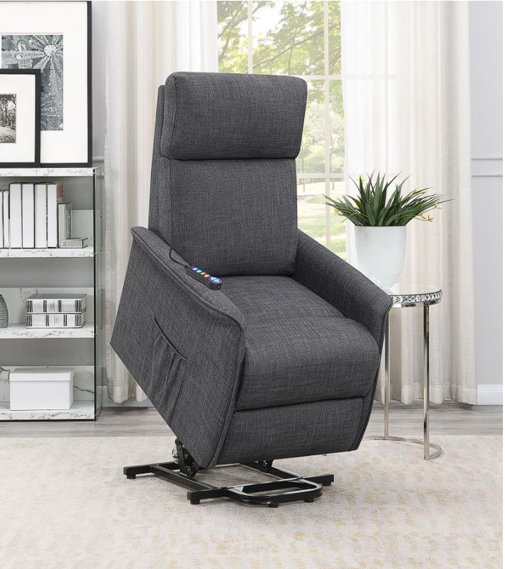 Herrera Power Lift Recliner With Wired Remote Beige