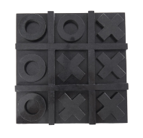 WHITE MARBLE TIC TAC TOE GAME
