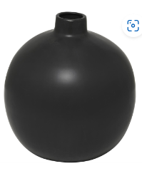 WHITE CERAMIC VASE