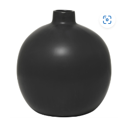 WHITE CERAMIC VASE