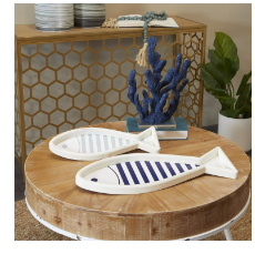 WHITE WOOD FISH TRA