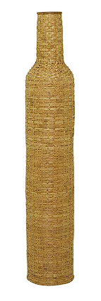 BAMBOO TALL WOVEN FLOOR VASE