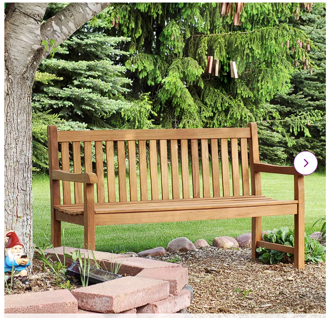 Heilman Wood Outdoor Bench