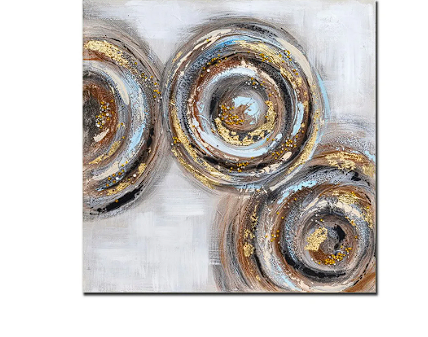 3D HAND PAINTED WALL ART