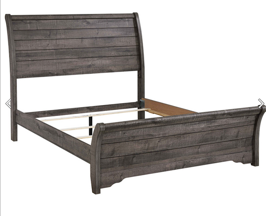 CORALEE BEDFRAME GREY ( FULL)