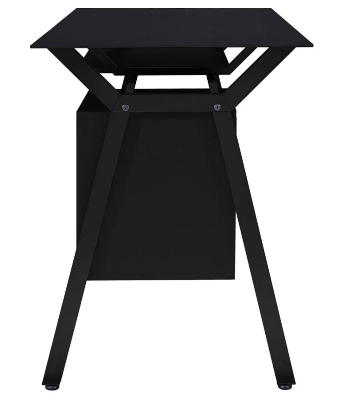 Weaving 2-drawer Computer Desk Black