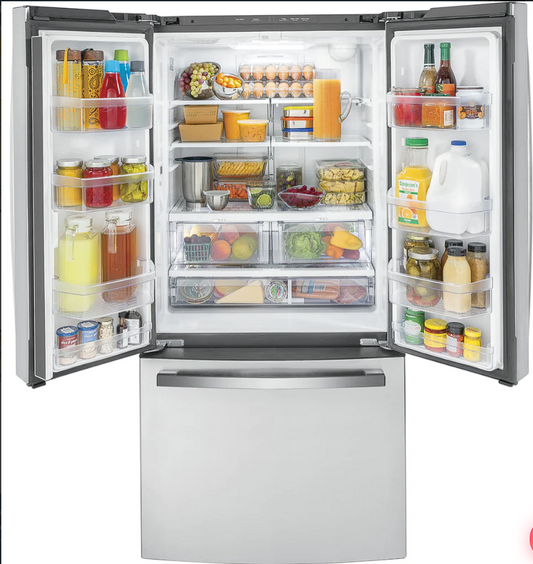 GE® ENERGY STAR® 18.6 Cu. Ft. Counter-Depth French-Door Refrigerator