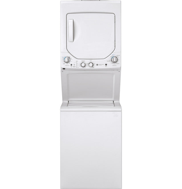 GE Unitized Spacemaker® 2.3 cu. ft. Capacity Washer with Stainless Steel Basket and 4.4 cu. ft. Capacity