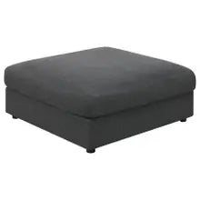 Serene 6-Piece Upholstered Modular Sectional Charcoal