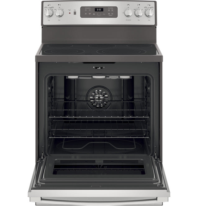 GE® 30" Free-Standing Electric Convection Range