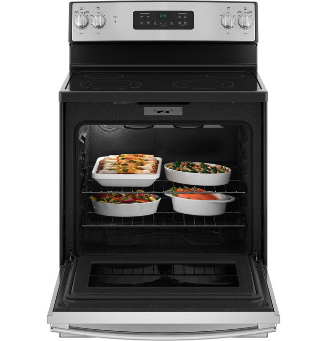 GE® 30" Free-Standing Electric Range