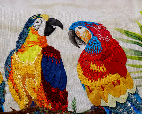 Tropical Throw Pillow