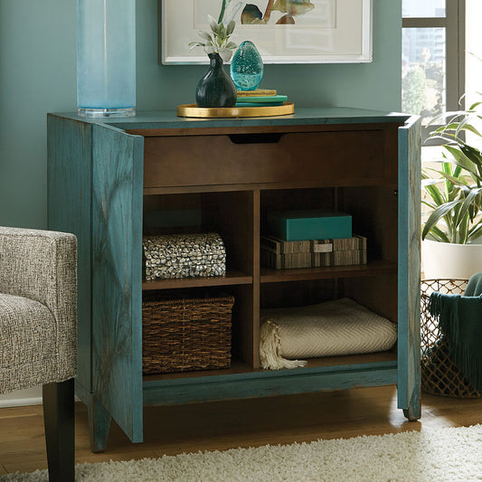 Calypso Two Door accent cabinet