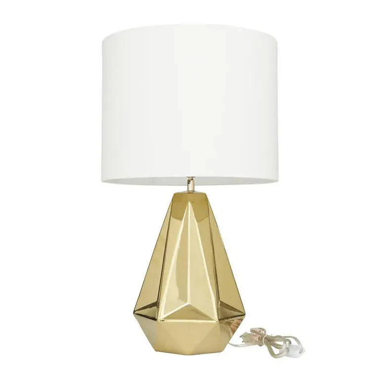 Gold Ceramic Modern Table Lamp