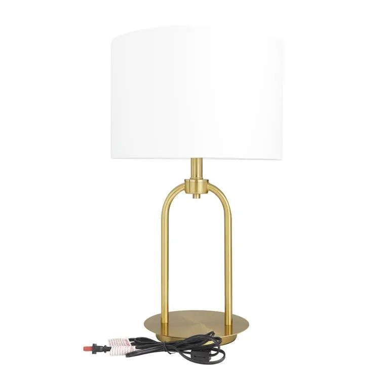 Gold Metal Modern Table Lamp,