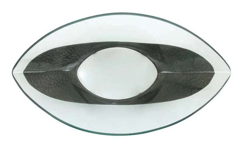 Copper Glass Traditional Kitchen Serving Bowl,