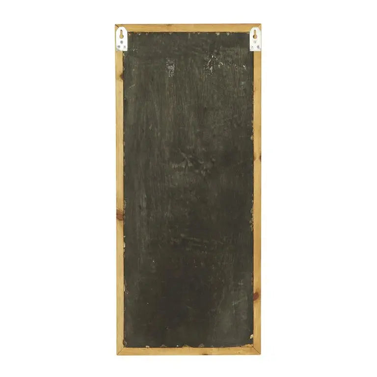 Brown Teak Wood Rustic Carved Faces Wall Decor