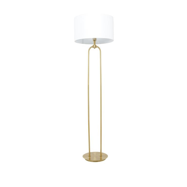 COSMOPOLITAN GOLD METAL PAPER CLIP FLOOR LAMP