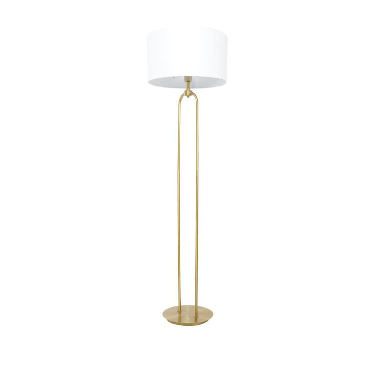 COSMOPOLITAN GOLD METAL PAPER CLIP FLOOR LAMP