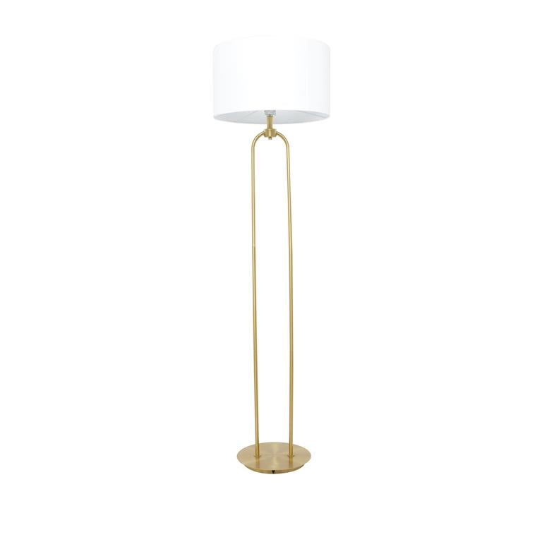 COSMOPOLITAN GOLD METAL PAPER CLIP FLOOR LAMP