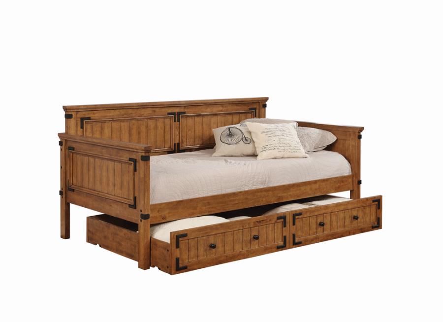 Twin Daybed Rustic Honey