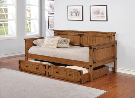 Twin Daybed Rustic Honey