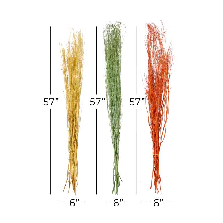 MULTI COLORED DRIED PLANT PIGEON PEA NATURAL FOLIAGE