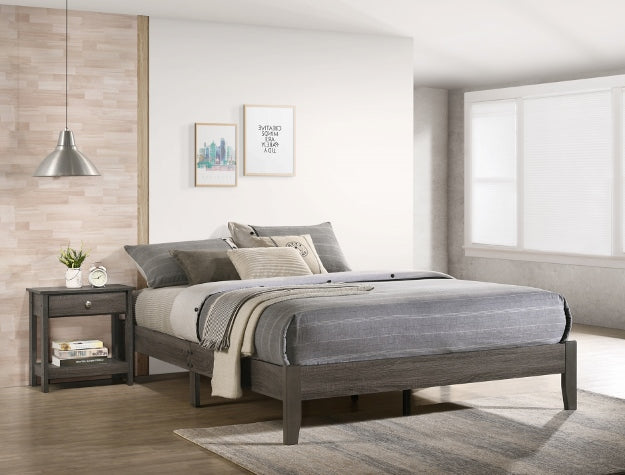 SKYLER QUEEN PLATFORM BED FRAME
